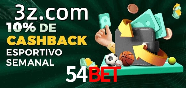 10% de bônus de cashback na 54BET